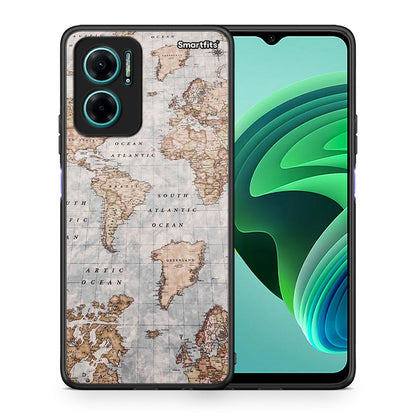 World Map - Xiaomi Redmi Note 11E θήκη