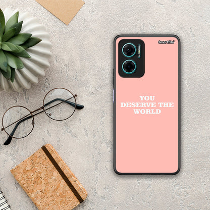 You Deserve The World - Xiaomi Redmi Note 11E θήκη