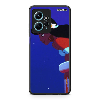 Θήκη Xiaomi Redmi Note 12 4G / Redmi K60 Pro Alladin And Jasmine Love 2 από τη Smartfits με σχέδιο στο πίσω μέρος και μαύρο περίβλημα | Xiaomi Redmi Note 12 4G / Redmi K60 Pro Alladin And Jasmine Love 2 Case with Colorful Back and Black Bezels