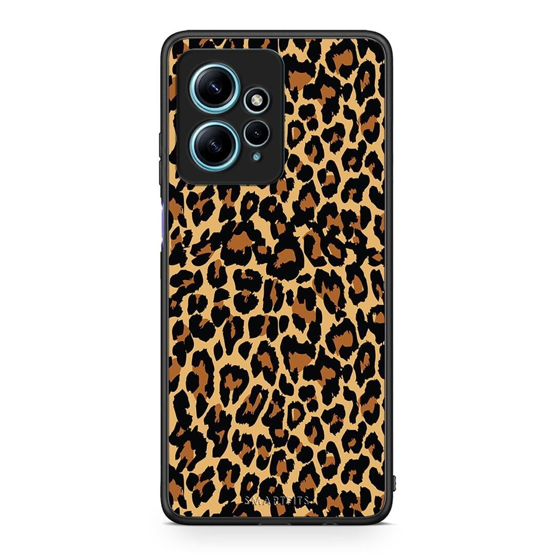 Θήκη Xiaomi Redmi Note 12 4G / Redmi K60 Pro Animal Leopard από τη Smartfits με σχέδιο στο πίσω μέρος και μαύρο περίβλημα | Xiaomi Redmi Note 12 4G / Redmi K60 Pro Animal Leopard Case with Colorful Back and Black Bezels