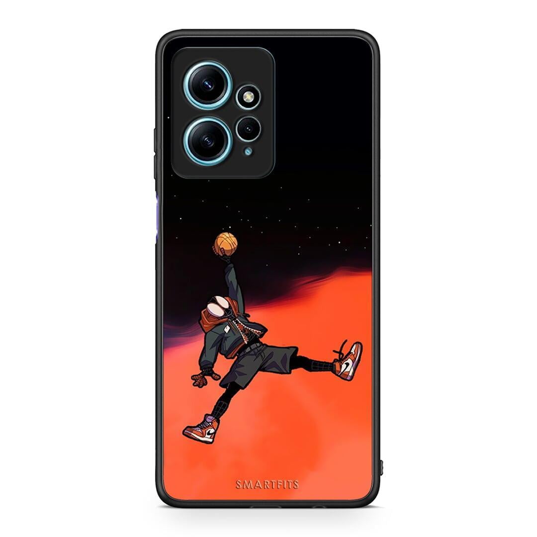 Θήκη Xiaomi Redmi Note 12 4G / Redmi K60 Pro Basketball Hero από τη Smartfits με σχέδιο στο πίσω μέρος και μαύρο περίβλημα | Xiaomi Redmi Note 12 4G / Redmi K60 Pro Basketball Hero Case with Colorful Back and Black Bezels