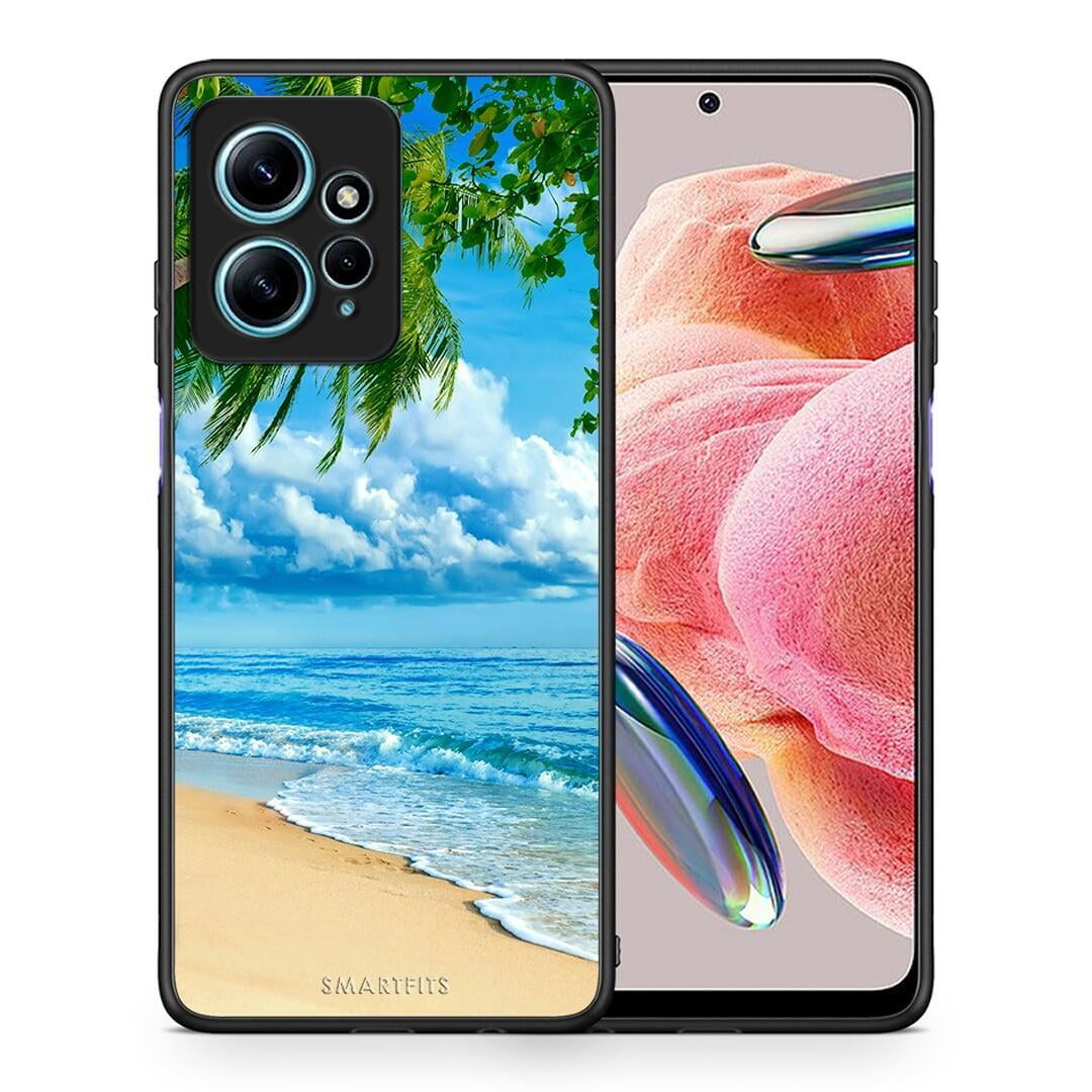 Θήκη Xiaomi Redmi Note 12 4G / Redmi K60 Pro Beautiful Beach από τη Smartfits με σχέδιο στο πίσω μέρος και μαύρο περίβλημα | Xiaomi Redmi Note 12 4G / Redmi K60 Pro Beautiful Beach Case with Colorful Back and Black Bezels