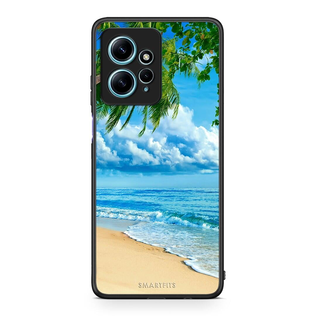 Θήκη Xiaomi Redmi Note 12 4G / Redmi K60 Pro Beautiful Beach από τη Smartfits με σχέδιο στο πίσω μέρος και μαύρο περίβλημα | Xiaomi Redmi Note 12 4G / Redmi K60 Pro Beautiful Beach Case with Colorful Back and Black Bezels