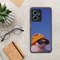 Thumbnail for Θήκη Xiaomi Redmi Note 12 4G / Redmi K60 Pro Cat Diva από τη Smartfits με σχέδιο στο πίσω μέρος και μαύρο περίβλημα | Xiaomi Redmi Note 12 4G / Redmi K60 Pro Cat Diva Case with Colorful Back and Black Bezels