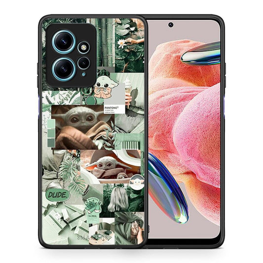Θήκη Xiaomi Redmi Note 12 4G / Redmi K60 Pro Collage Dude από τη Smartfits με σχέδιο στο πίσω μέρος και μαύρο περίβλημα | Xiaomi Redmi Note 12 4G / Redmi K60 Pro Collage Dude Case with Colorful Back and Black Bezels