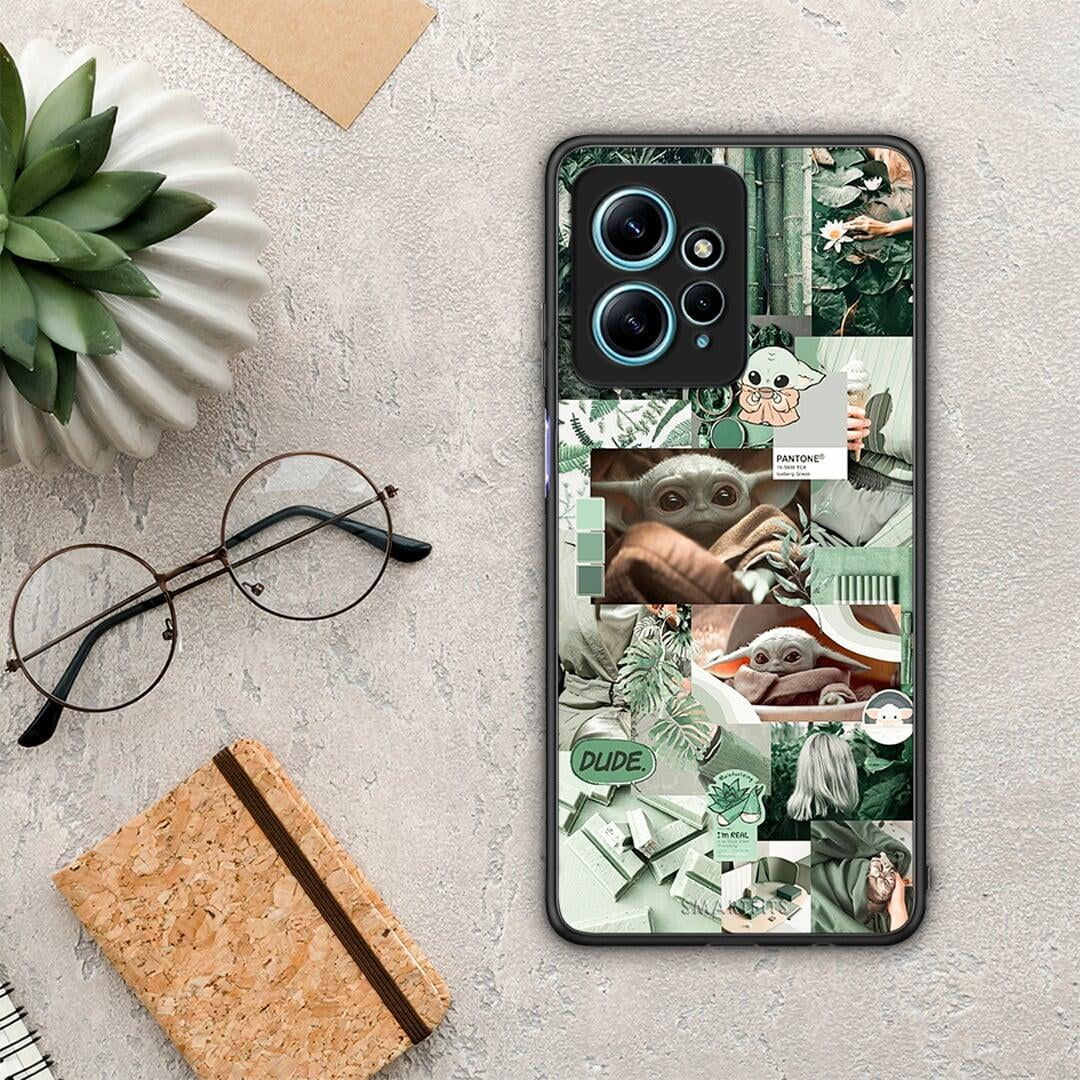 Θήκη Xiaomi Redmi Note 12 4G / Redmi K60 Pro Collage Dude από τη Smartfits με σχέδιο στο πίσω μέρος και μαύρο περίβλημα | Xiaomi Redmi Note 12 4G / Redmi K60 Pro Collage Dude Case with Colorful Back and Black Bezels
