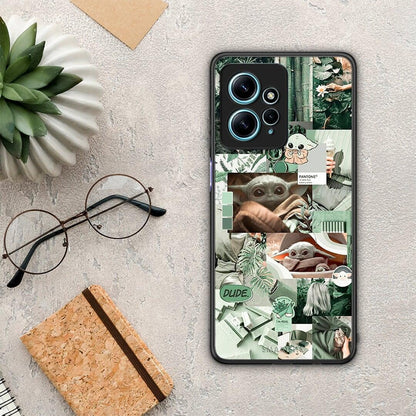Θήκη Xiaomi Redmi Note 12 4G / Redmi K60 Pro Collage Dude από τη Smartfits με σχέδιο στο πίσω μέρος και μαύρο περίβλημα | Xiaomi Redmi Note 12 4G / Redmi K60 Pro Collage Dude Case with Colorful Back and Black Bezels