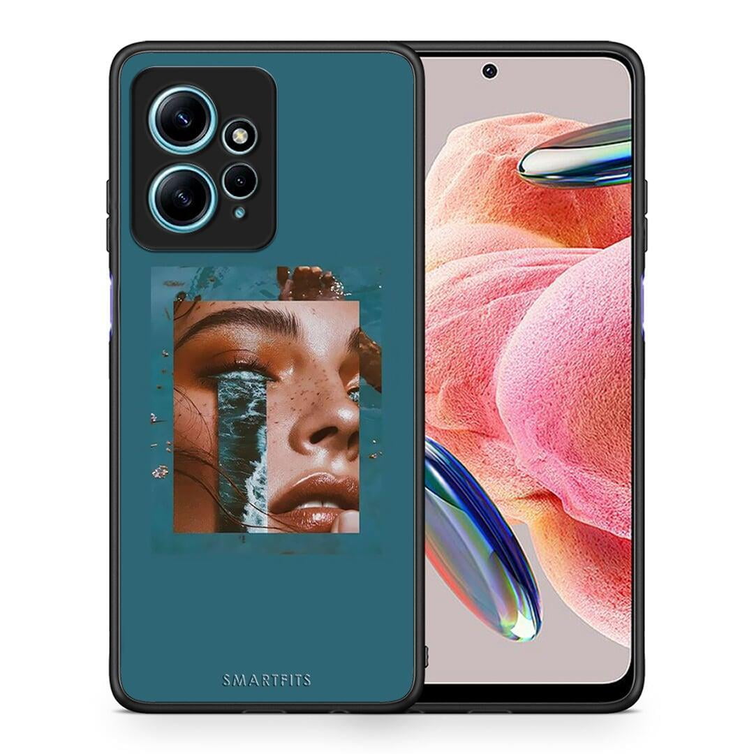 Θήκη Xiaomi Redmi Note 12 4G / Redmi K60 Pro Cry An Ocean από τη Smartfits με σχέδιο στο πίσω μέρος και μαύρο περίβλημα | Xiaomi Redmi Note 12 4G / Redmi K60 Pro Cry An Ocean Case with Colorful Back and Black Bezels