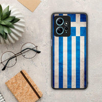 Thumbnail for Θήκη Xiaomi Redmi Note 12 4G / Redmi K60 Pro Flag Greek από τη Smartfits με σχέδιο στο πίσω μέρος και μαύρο περίβλημα | Xiaomi Redmi Note 12 4G / Redmi K60 Pro Flag Greek Case with Colorful Back and Black Bezels