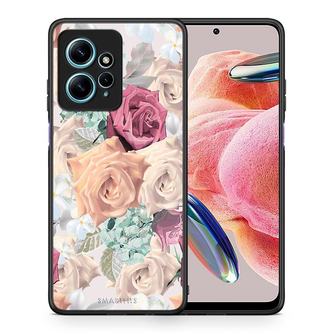 Θήκη Xiaomi Redmi Note 12 4G / Redmi K60 Pro Floral Bouquet από τη Smartfits με σχέδιο στο πίσω μέρος και μαύρο περίβλημα | Xiaomi Redmi Note 12 4G / Redmi K60 Pro Floral Bouquet Case with Colorful Back and Black Bezels