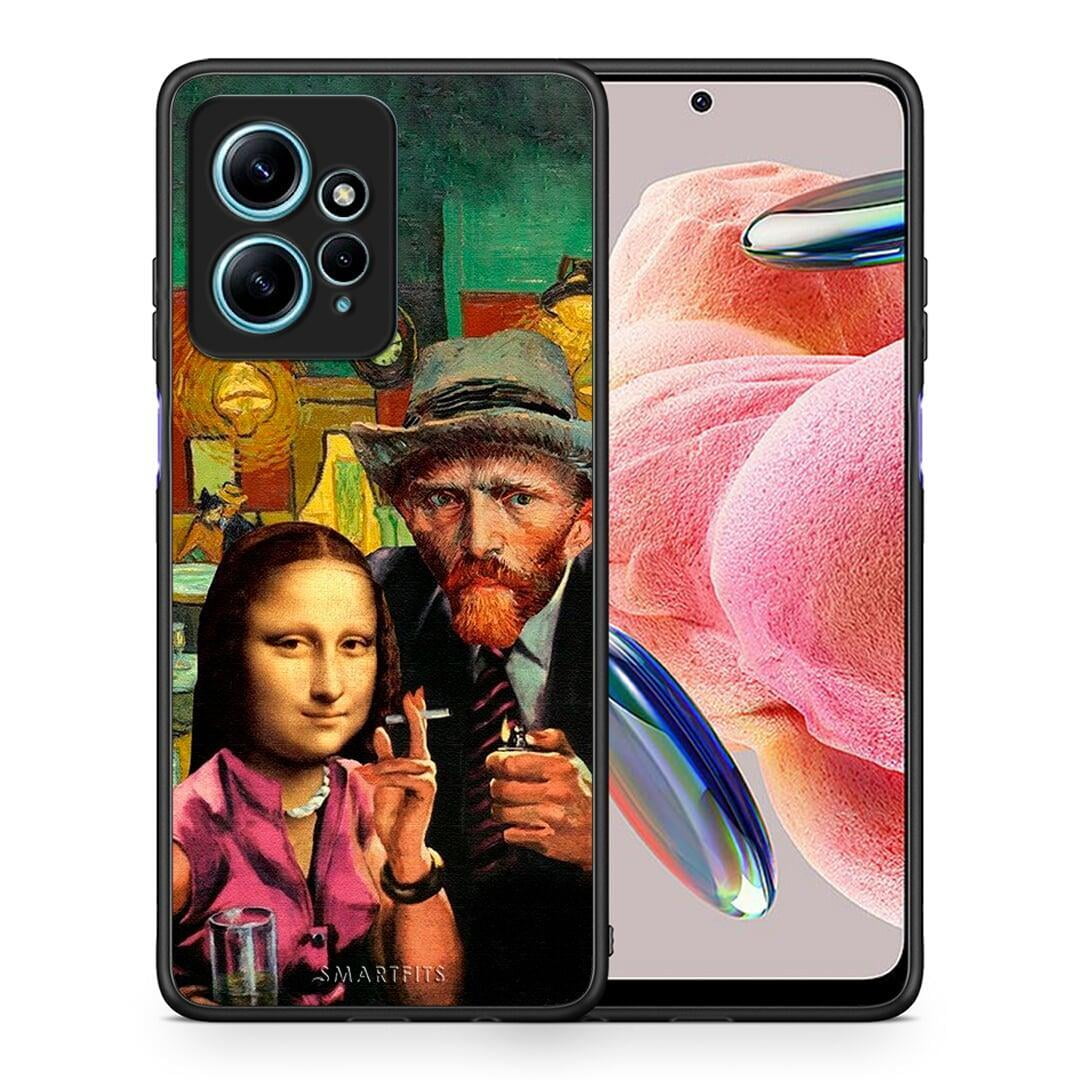 Θήκη Xiaomi Redmi Note 12 4G / Redmi K60 Pro Funny Art από τη Smartfits με σχέδιο στο πίσω μέρος και μαύρο περίβλημα | Xiaomi Redmi Note 12 4G / Redmi K60 Pro Funny Art Case with Colorful Back and Black Bezels