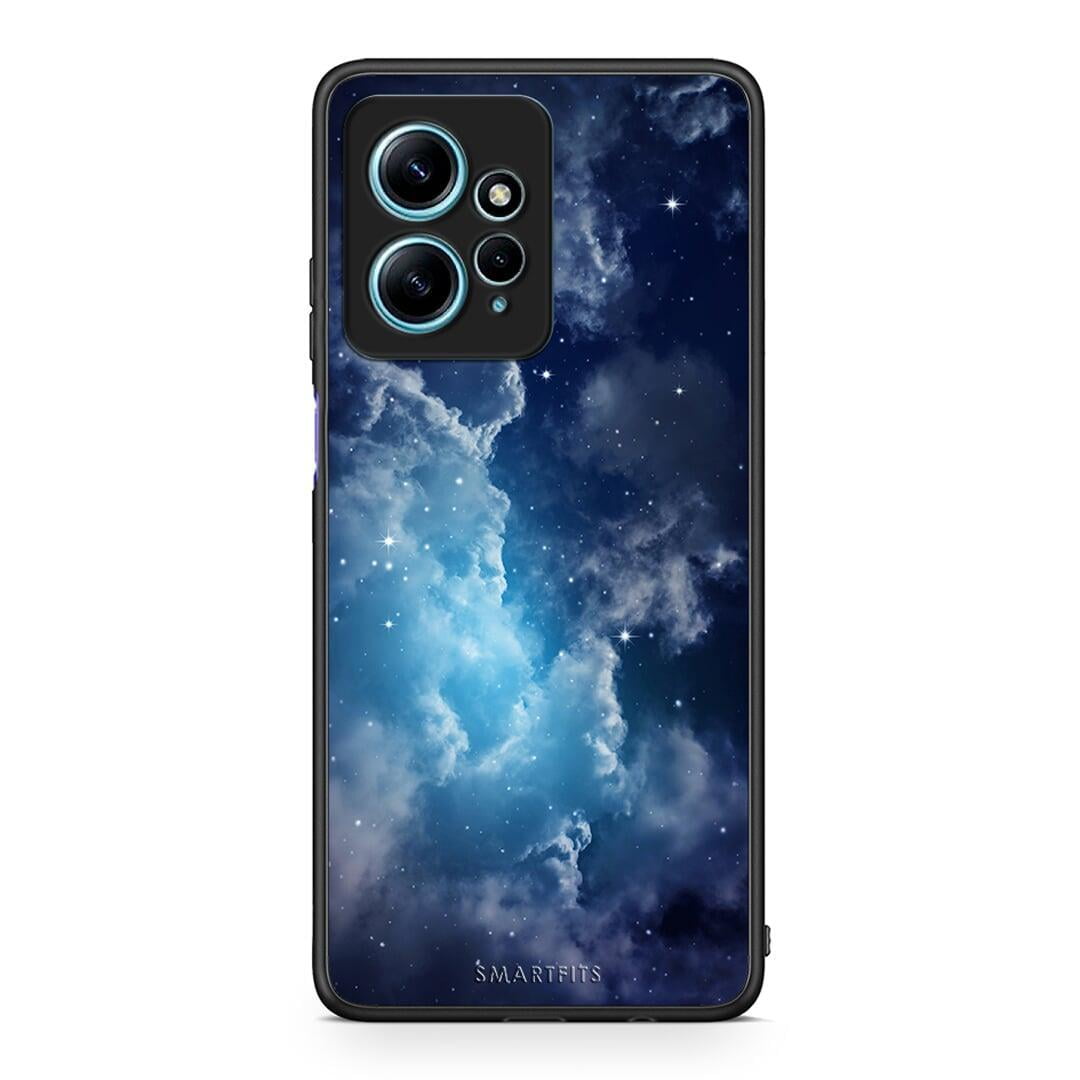 Θήκη Xiaomi Redmi Note 12 4G / Redmi K60 Pro Galactic Blue Sky από τη Smartfits με σχέδιο στο πίσω μέρος και μαύρο περίβλημα | Xiaomi Redmi Note 12 4G / Redmi K60 Pro Galactic Blue Sky Case with Colorful Back and Black Bezels