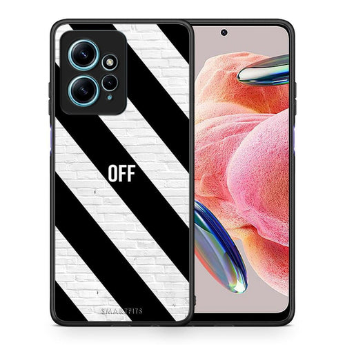 Θήκη Xiaomi Redmi Note 12 4G / Redmi K60 Pro Get Off από τη Smartfits με σχέδιο στο πίσω μέρος και μαύρο περίβλημα | Xiaomi Redmi Note 12 4G / Redmi K60 Pro Get Off Case with Colorful Back and Black Bezels