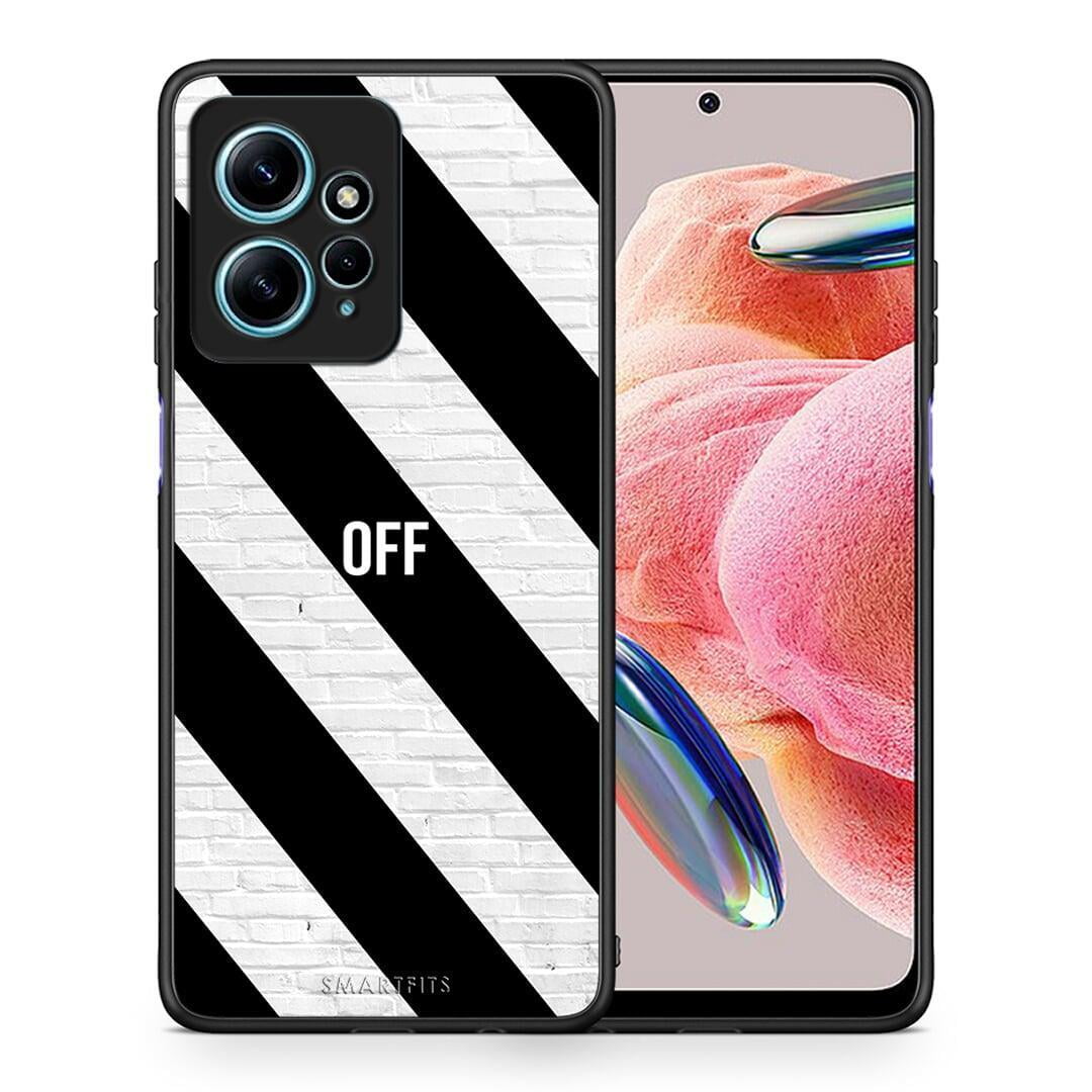 Θήκη Xiaomi Redmi Note 12 4G / Redmi K60 Pro Get Off από τη Smartfits με σχέδιο στο πίσω μέρος και μαύρο περίβλημα | Xiaomi Redmi Note 12 4G / Redmi K60 Pro Get Off Case with Colorful Back and Black Bezels