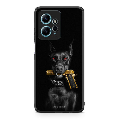 Θήκη Xiaomi Redmi Note 12 4G / Redmi K60 Pro Golden Gun από τη Smartfits με σχέδιο στο πίσω μέρος και μαύρο περίβλημα | Xiaomi Redmi Note 12 4G / Redmi K60 Pro Golden Gun Case with Colorful Back and Black Bezels