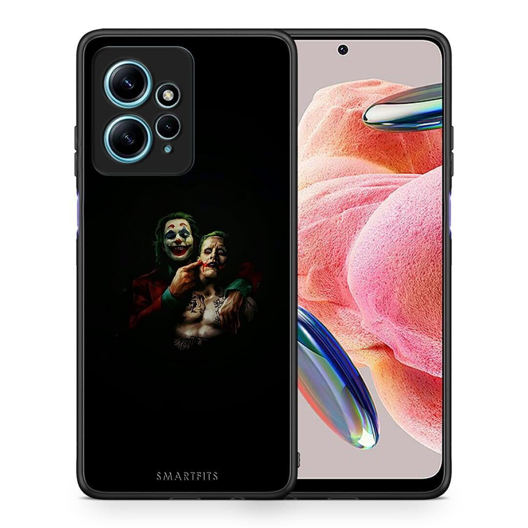 Θήκη Xiaomi Redmi Note 12 4G / Redmi K60 Pro Hero Clown από τη Smartfits με σχέδιο στο πίσω μέρος και μαύρο περίβλημα | Xiaomi Redmi Note 12 4G / Redmi K60 Pro Hero Clown Case with Colorful Back and Black Bezels