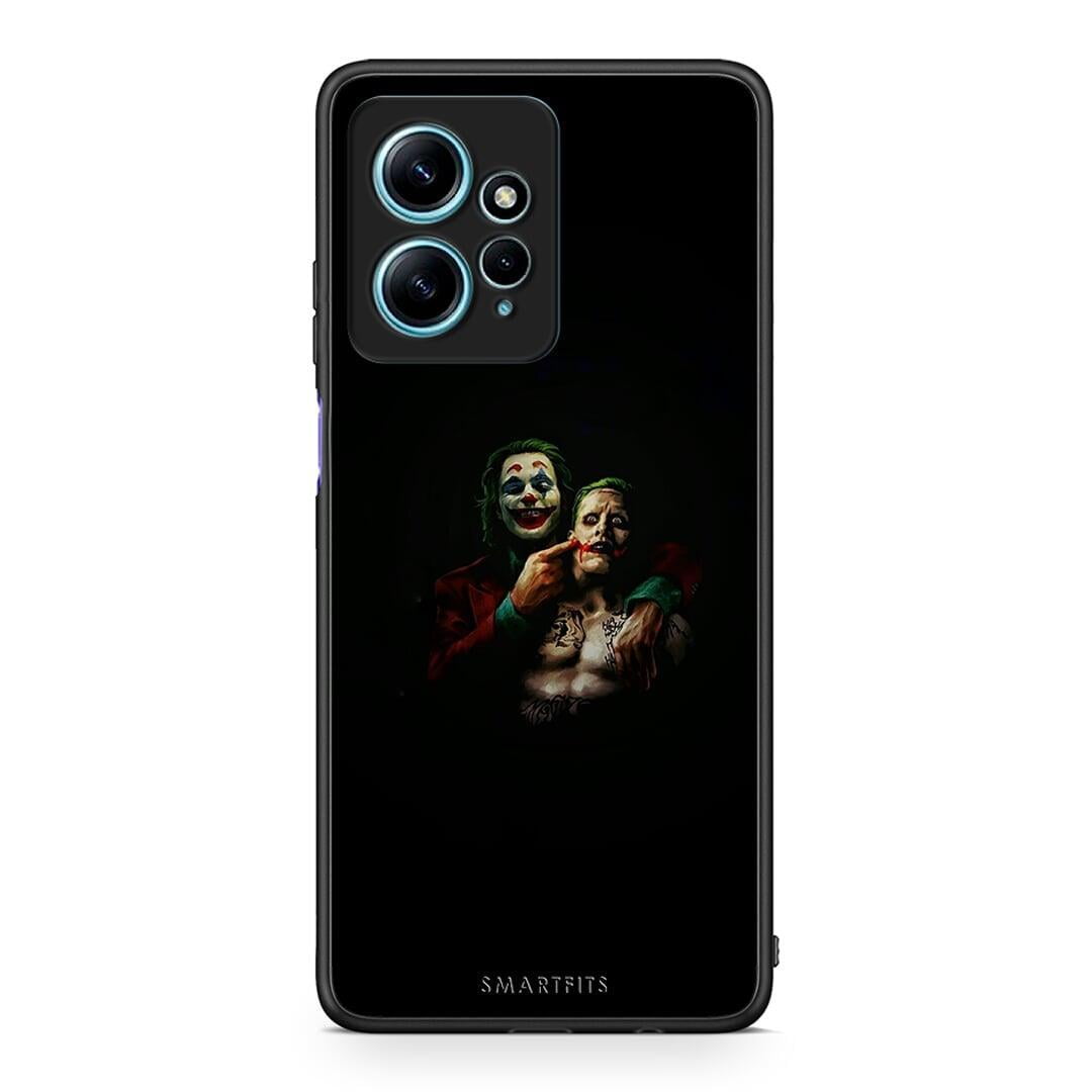 Θήκη Xiaomi Redmi Note 12 4G / Redmi K60 Pro Hero Clown από τη Smartfits με σχέδιο στο πίσω μέρος και μαύρο περίβλημα | Xiaomi Redmi Note 12 4G / Redmi K60 Pro Hero Clown Case with Colorful Back and Black Bezels