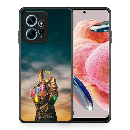 Θήκη Xiaomi Redmi Note 12 4G / Redmi K60 Pro Infinity Snap από τη Smartfits με σχέδιο στο πίσω μέρος και μαύρο περίβλημα | Xiaomi Redmi Note 12 4G / Redmi K60 Pro Infinity Snap Case with Colorful Back and Black Bezels