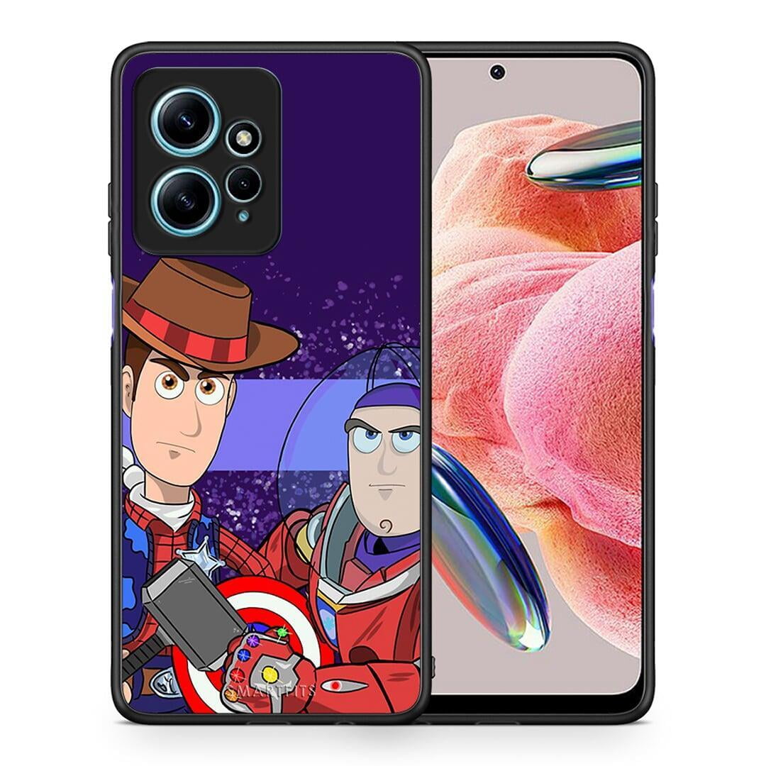 Θήκη Xiaomi Redmi Note 12 4G / Redmi K60 Pro Infinity Story από τη Smartfits με σχέδιο στο πίσω μέρος και μαύρο περίβλημα | Xiaomi Redmi Note 12 4G / Redmi K60 Pro Infinity Story Case with Colorful Back and Black Bezels