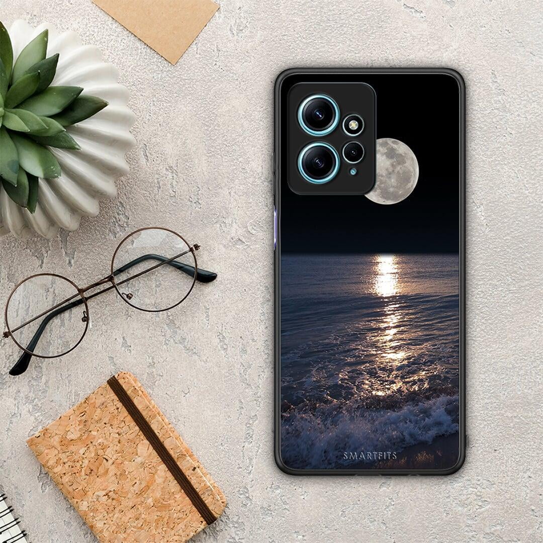 Θήκη Xiaomi Redmi Note 12 4G / Redmi K60 Pro Landscape Moon από τη Smartfits με σχέδιο στο πίσω μέρος και μαύρο περίβλημα | Xiaomi Redmi Note 12 4G / Redmi K60 Pro Landscape Moon Case with Colorful Back and Black Bezels