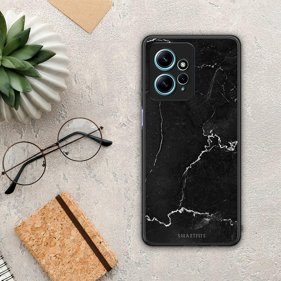 Θήκη Xiaomi Redmi Note 12 4G / Redmi K60 Pro Marble Black από τη Smartfits με σχέδιο στο πίσω μέρος και μαύρο περίβλημα | Xiaomi Redmi Note 12 4G / Redmi K60 Pro Marble Black Case with Colorful Back and Black Bezels