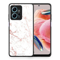 Thumbnail for Θήκη Xiaomi Redmi Note 12 4G / Redmi K60 Pro Marble Pink Splash από τη Smartfits με σχέδιο στο πίσω μέρος και μαύρο περίβλημα | Xiaomi Redmi Note 12 4G / Redmi K60 Pro Marble Pink Splash Case with Colorful Back and Black Bezels