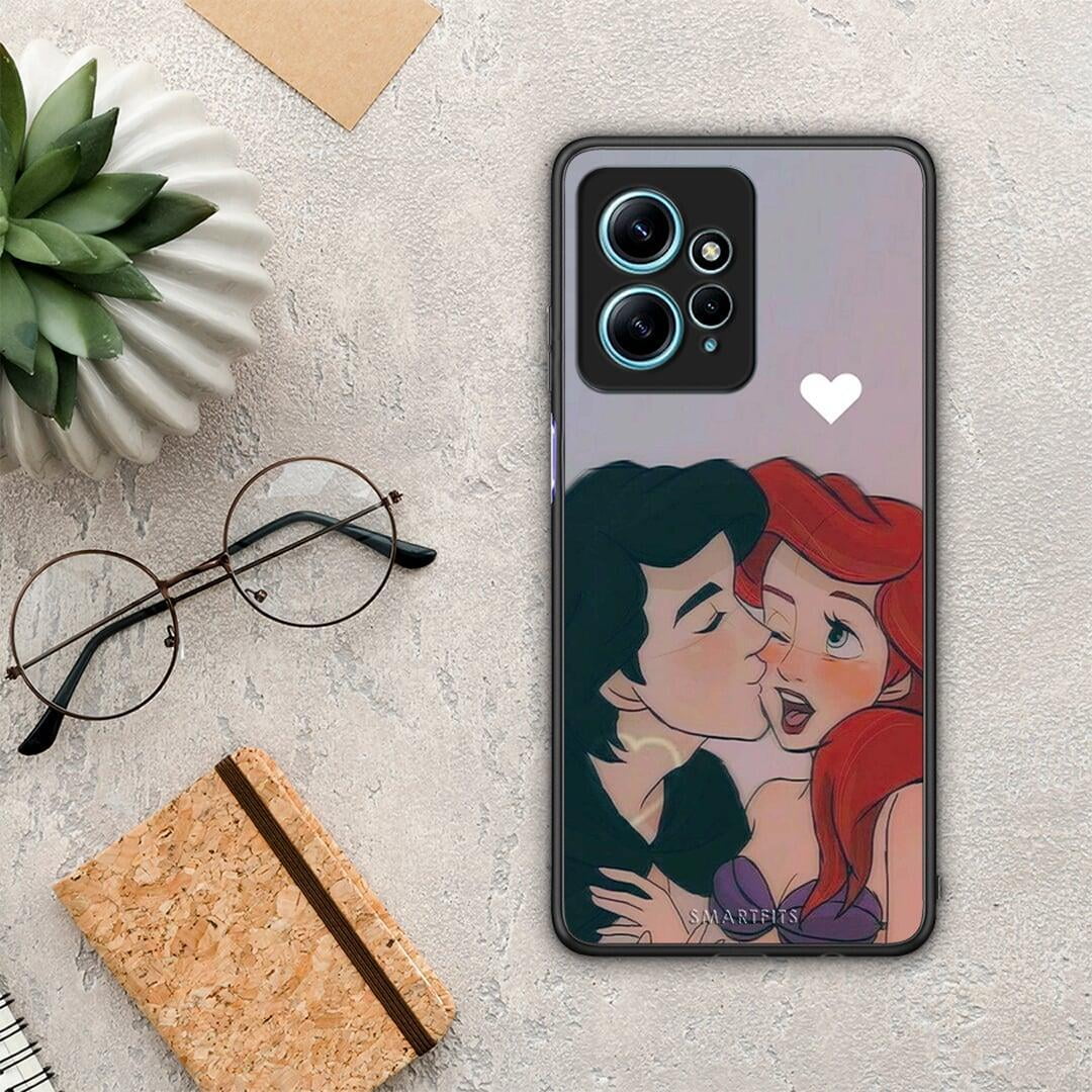 Θήκη Xiaomi Redmi Note 12 4G / Redmi K60 Pro Mermaid Couple από τη Smartfits με σχέδιο στο πίσω μέρος και μαύρο περίβλημα | Xiaomi Redmi Note 12 4G / Redmi K60 Pro Mermaid Couple Case with Colorful Back and Black Bezels