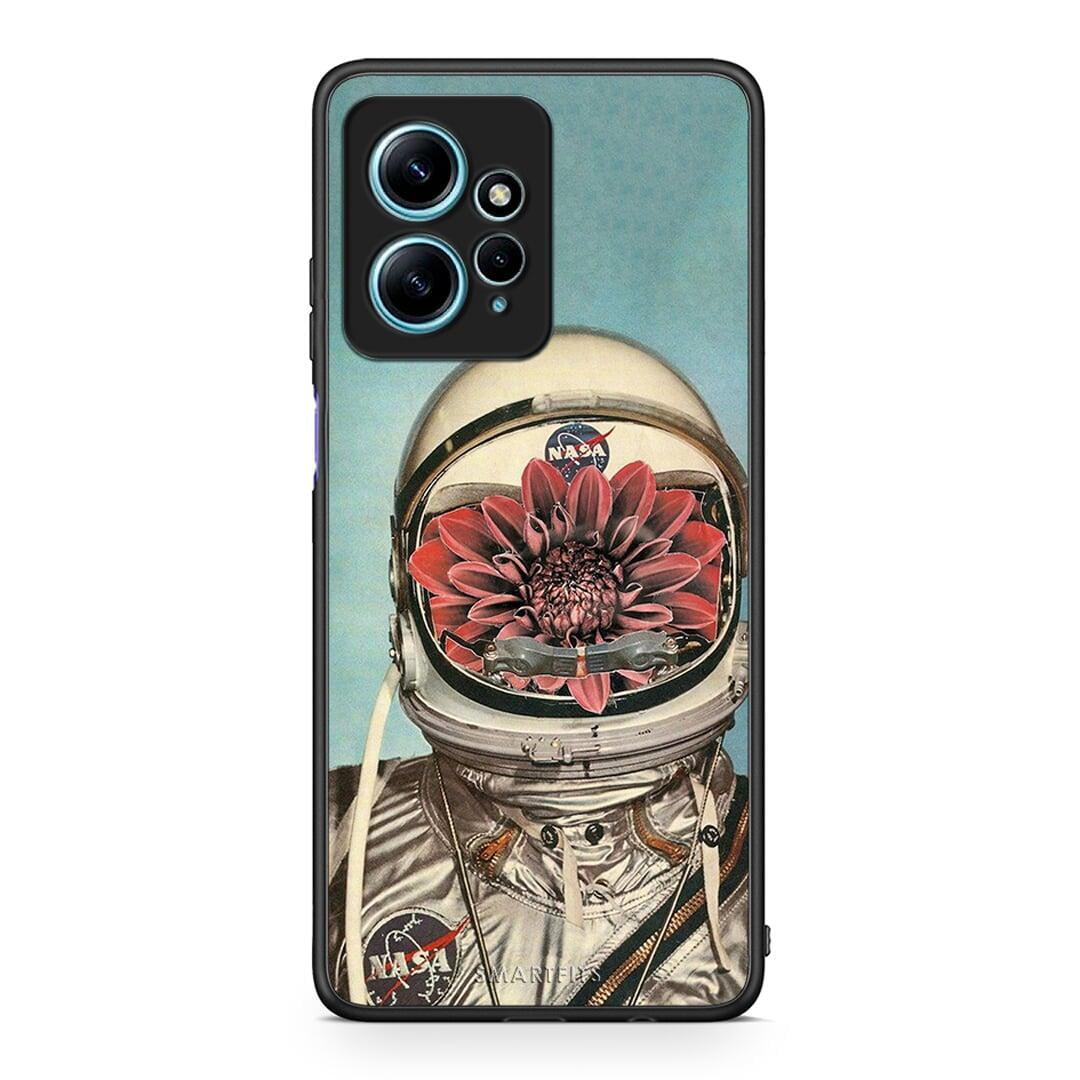 Θήκη Xiaomi Redmi Note 12 4G / Redmi K60 Pro Nasa Bloom από τη Smartfits με σχέδιο στο πίσω μέρος και μαύρο περίβλημα | Xiaomi Redmi Note 12 4G / Redmi K60 Pro Nasa Bloom Case with Colorful Back and Black Bezels