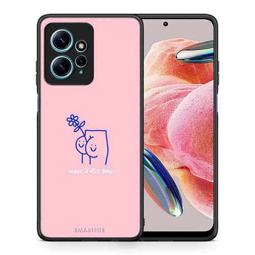 Θήκη Xiaomi Redmi Note 12 4G / Redmi K60 Pro Nice Day από τη Smartfits με σχέδιο στο πίσω μέρος και μαύρο περίβλημα | Xiaomi Redmi Note 12 4G / Redmi K60 Pro Nice Day Case with Colorful Back and Black Bezels