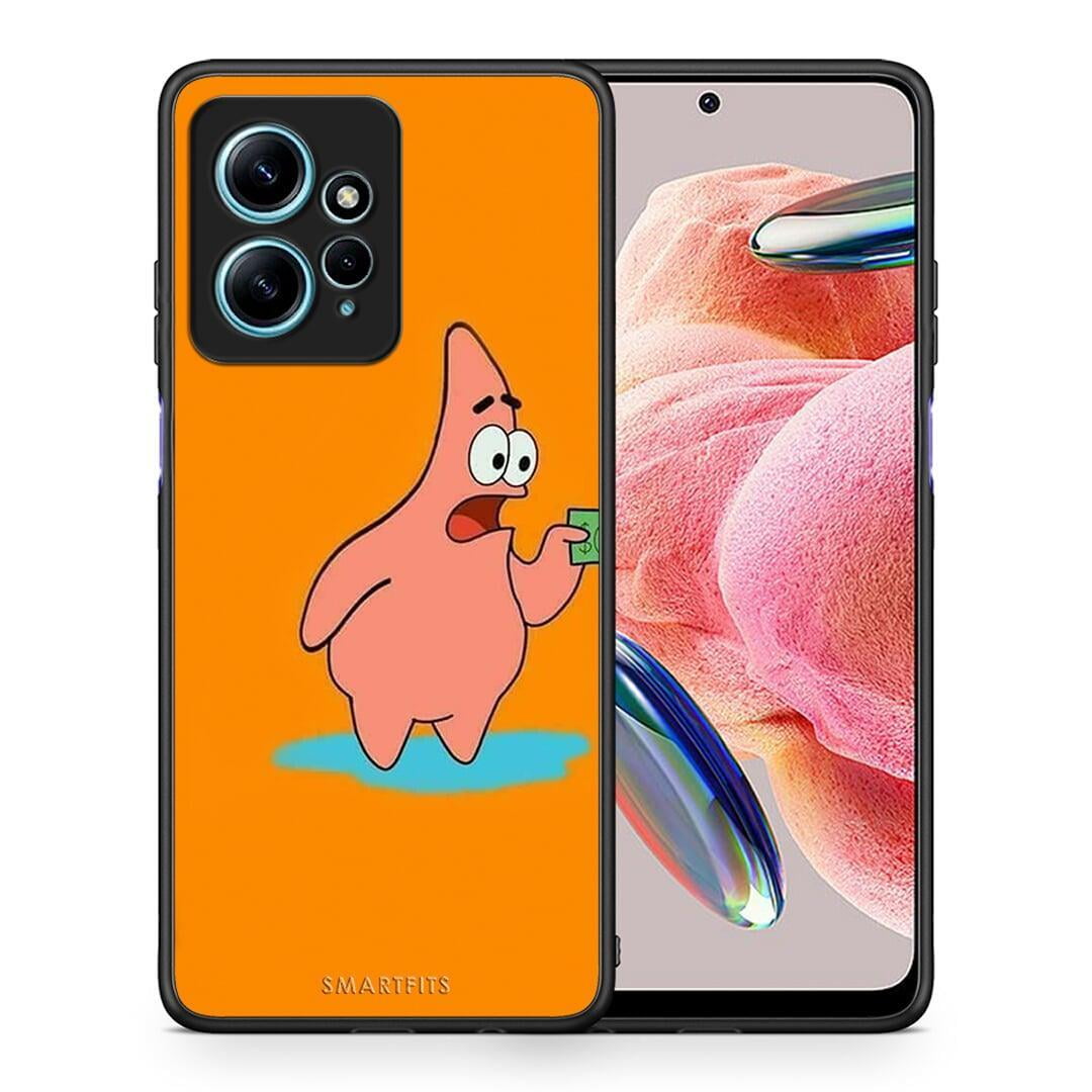 Θήκη Xiaomi Redmi Note 12 4G / Redmi K60 Pro No Money 1 από τη Smartfits με σχέδιο στο πίσω μέρος και μαύρο περίβλημα | Xiaomi Redmi Note 12 4G / Redmi K60 Pro No Money 1 Case with Colorful Back and Black Bezels