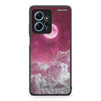 Thumbnail for Θήκη Xiaomi Redmi Note 12 4G Pink Moon από τη Smartfits με σχέδιο στο πίσω μέρος και μαύρο περίβλημα | Xiaomi Redmi Note 12 4G Pink Moon Case with Colorful Back and Black Bezels