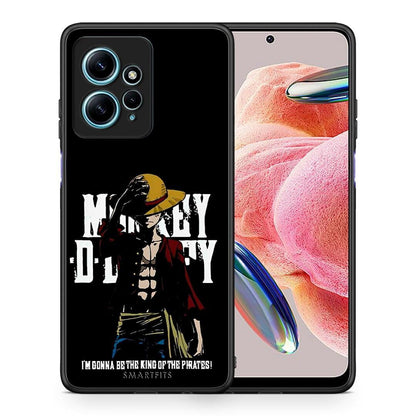 Θήκη Xiaomi Redmi Note 12 4G / Redmi K60 Pro Pirate King από τη Smartfits με σχέδιο στο πίσω μέρος και μαύρο περίβλημα | Xiaomi Redmi Note 12 4G / Redmi K60 Pro Pirate King Case with Colorful Back and Black Bezels