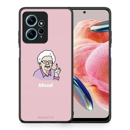 Θήκη Xiaomi Redmi Note 12 4G / Redmi K60 Pro PopArt Mood από τη Smartfits με σχέδιο στο πίσω μέρος και μαύρο περίβλημα | Xiaomi Redmi Note 12 4G / Redmi K60 Pro PopArt Mood Case with Colorful Back and Black Bezels