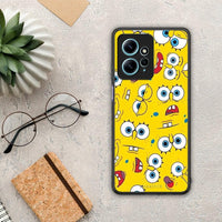 Thumbnail for Θήκη Xiaomi Redmi Note 12 4G / Redmi K60 Pro PopArt Sponge από τη Smartfits με σχέδιο στο πίσω μέρος και μαύρο περίβλημα | Xiaomi Redmi Note 12 4G / Redmi K60 Pro PopArt Sponge Case with Colorful Back and Black Bezels