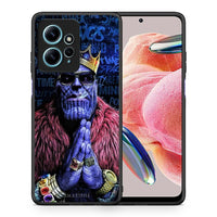 Thumbnail for Θήκη Xiaomi Redmi Note 12 4G / Redmi K60 Pro PopArt Thanos από τη Smartfits με σχέδιο στο πίσω μέρος και μαύρο περίβλημα | Xiaomi Redmi Note 12 4G / Redmi K60 Pro PopArt Thanos Case with Colorful Back and Black Bezels