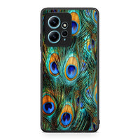 Thumbnail for Θήκη Xiaomi Redmi Note 12 4G / Redmi K60 Pro Real Peacock Feathers από τη Smartfits με σχέδιο στο πίσω μέρος και μαύρο περίβλημα | Xiaomi Redmi Note 12 4G / Redmi K60 Pro Real Peacock Feathers Case with Colorful Back and Black Bezels