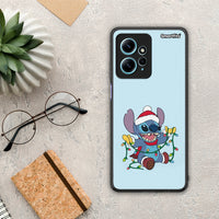 Thumbnail for Θήκη Xiaomi Redmi Note 12 4G / Redmi K60 Pro Santa Stich από τη Smartfits με σχέδιο στο πίσω μέρος και μαύρο περίβλημα | Xiaomi Redmi Note 12 4G / Redmi K60 Pro Santa Stich Case with Colorful Back and Black Bezels