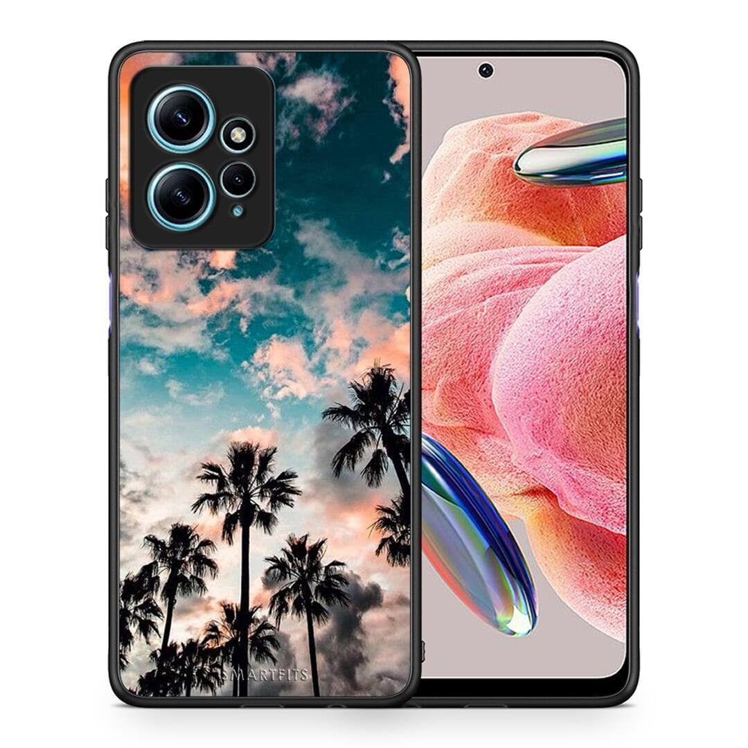 Θήκη Xiaomi Redmi Note 12 4G / Redmi K60 Pro Summer Sky από τη Smartfits με σχέδιο στο πίσω μέρος και μαύρο περίβλημα | Xiaomi Redmi Note 12 4G / Redmi K60 Pro Summer Sky Case with Colorful Back and Black Bezels