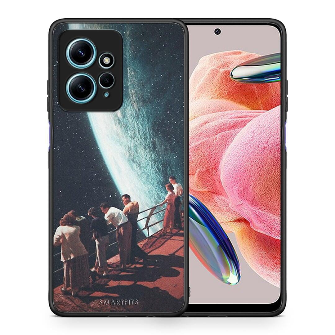 Θήκη Xiaomi Redmi Note 12 4G / Redmi K60 Pro Surreal View από τη Smartfits με σχέδιο στο πίσω μέρος και μαύρο περίβλημα | Xiaomi Redmi Note 12 4G / Redmi K60 Pro Surreal View Case with Colorful Back and Black Bezels