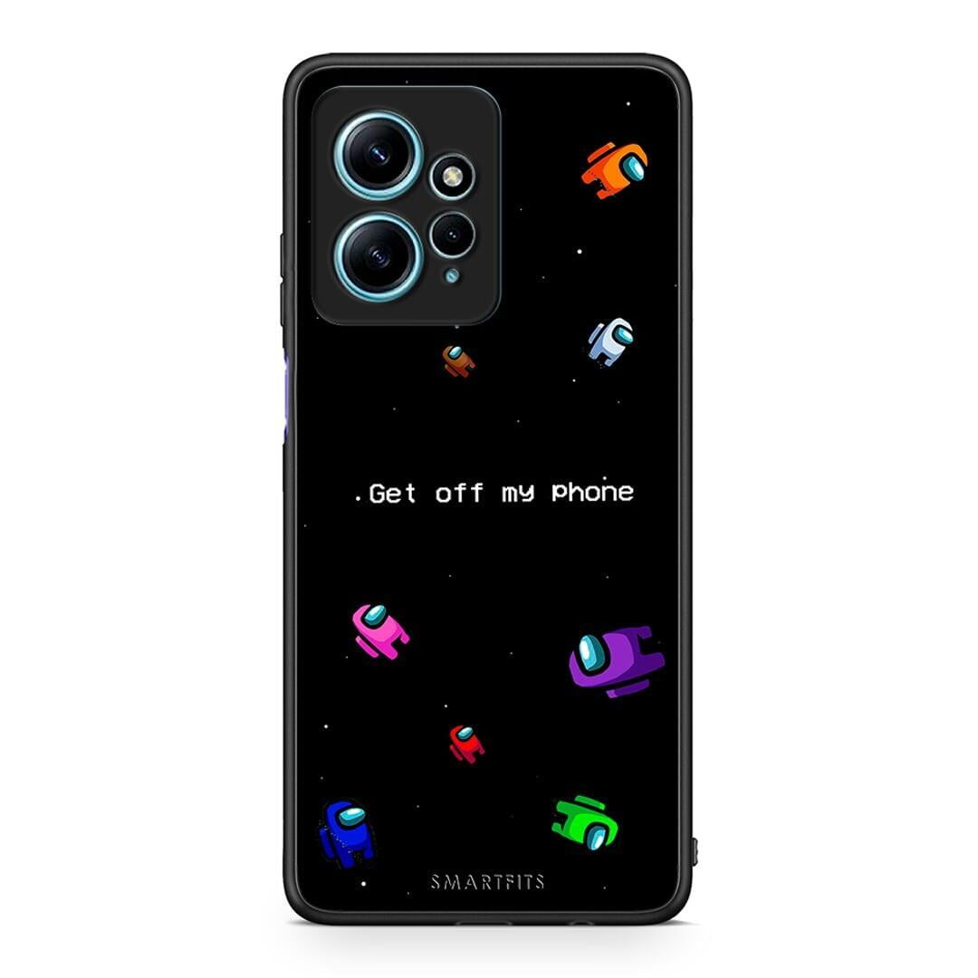 Θήκη Xiaomi Redmi Note 12 4G / Redmi K60 Pro Text AFK από τη Smartfits με σχέδιο στο πίσω μέρος και μαύρο περίβλημα | Xiaomi Redmi Note 12 4G / Redmi K60 Pro Text AFK Case with Colorful Back and Black Bezels
