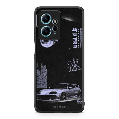 Θήκη Xiaomi Redmi Note 12 4G / Redmi K60 Pro Tokyo Drift από τη Smartfits με σχέδιο στο πίσω μέρος και μαύρο περίβλημα | Xiaomi Redmi Note 12 4G / Redmi K60 Pro Tokyo Drift Case with Colorful Back and Black Bezels