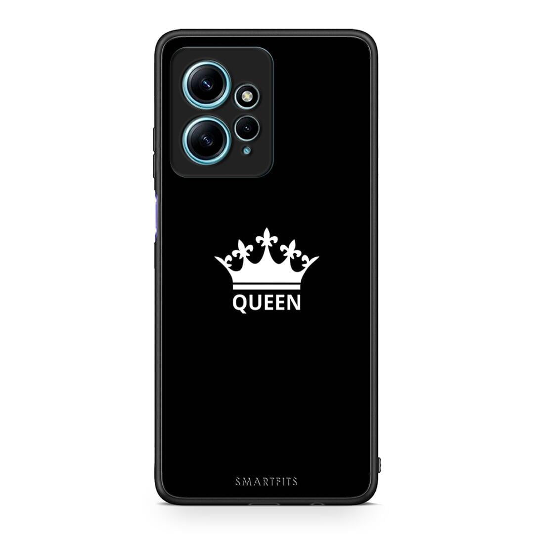 Θήκη Xiaomi Redmi Note 12 4G / Redmi K60 Pro Valentine Queen από τη Smartfits με σχέδιο στο πίσω μέρος και μαύρο περίβλημα | Xiaomi Redmi Note 12 4G / Redmi K60 Pro Valentine Queen Case with Colorful Back and Black Bezels