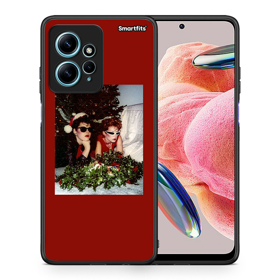 Θήκη Xiaomi Redmi Note 12 4G / Redmi K60 Pro Waiting For Xmas από τη Smartfits με σχέδιο στο πίσω μέρος και μαύρο περίβλημα | Xiaomi Redmi Note 12 4G / Redmi K60 Pro Waiting For Xmas Case with Colorful Back and Black Bezels