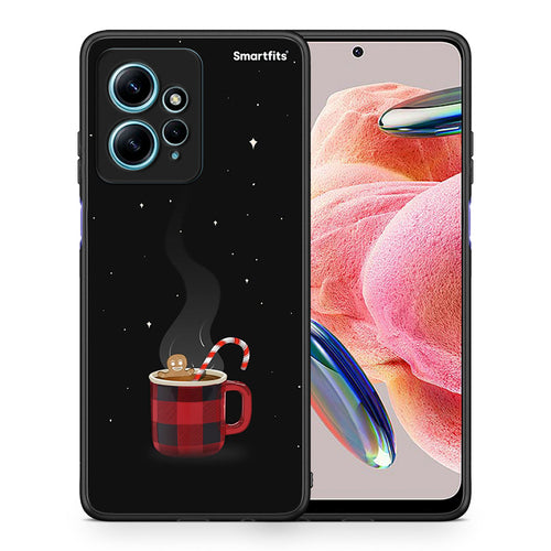 Θήκη Xiaomi Redmi Note 12 4G / Redmi K60 Pro Xmas Bathing από τη Smartfits με σχέδιο στο πίσω μέρος και μαύρο περίβλημα | Xiaomi Redmi Note 12 4G / Redmi K60 Pro Xmas Bathing Case with Colorful Back and Black Bezels