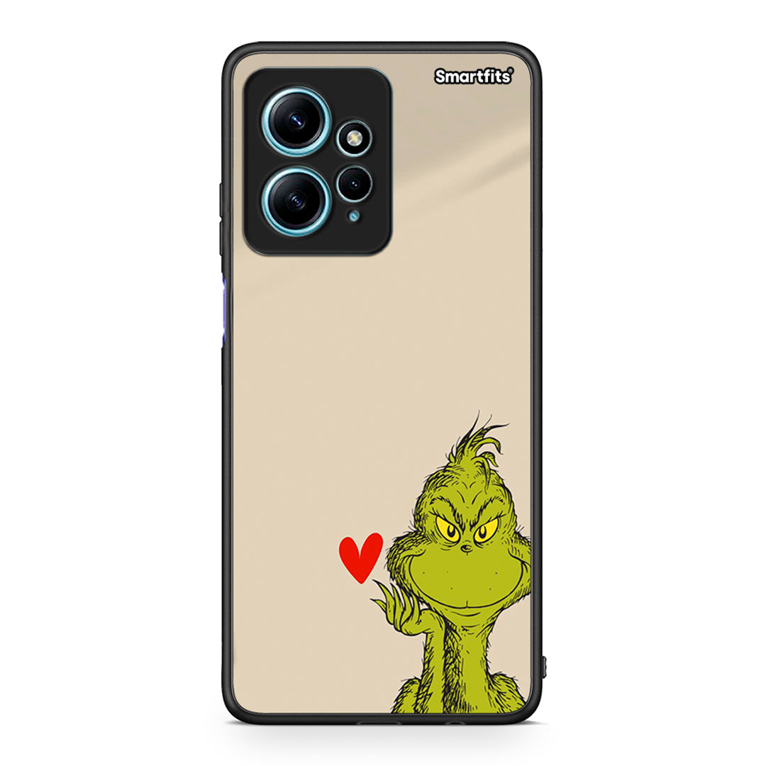 Θήκη Xiaomi Redmi Note 12 4G / Redmi K60 Pro Xmas Grinch από τη Smartfits με σχέδιο στο πίσω μέρος και μαύρο περίβλημα | Xiaomi Redmi Note 12 4G / Redmi K60 Pro Xmas Grinch Case with Colorful Back and Black Bezels