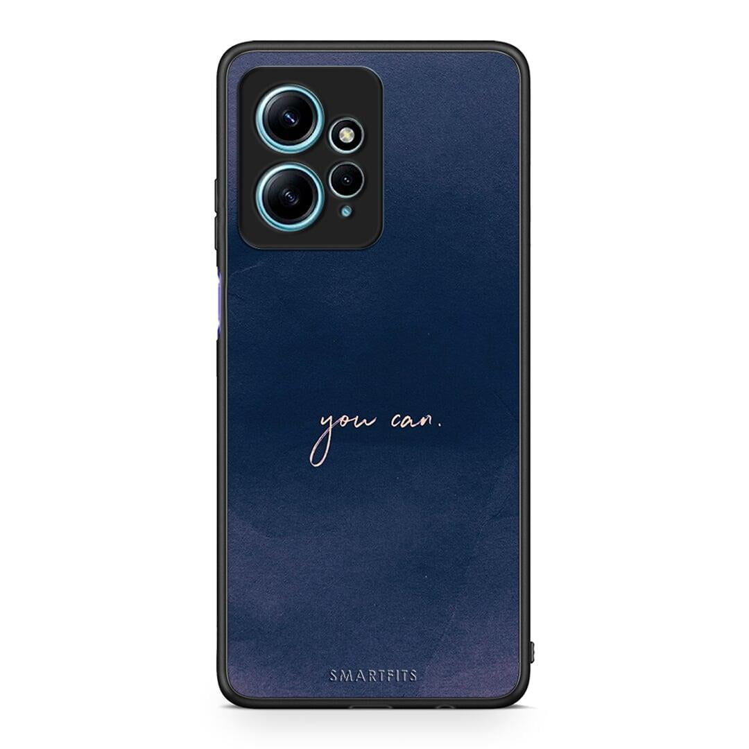 Θήκη Xiaomi Redmi Note 12 4G / Redmi K60 Pro You Can από τη Smartfits με σχέδιο στο πίσω μέρος και μαύρο περίβλημα | Xiaomi Redmi Note 12 4G / Redmi K60 Pro You Can Case with Colorful Back and Black Bezels