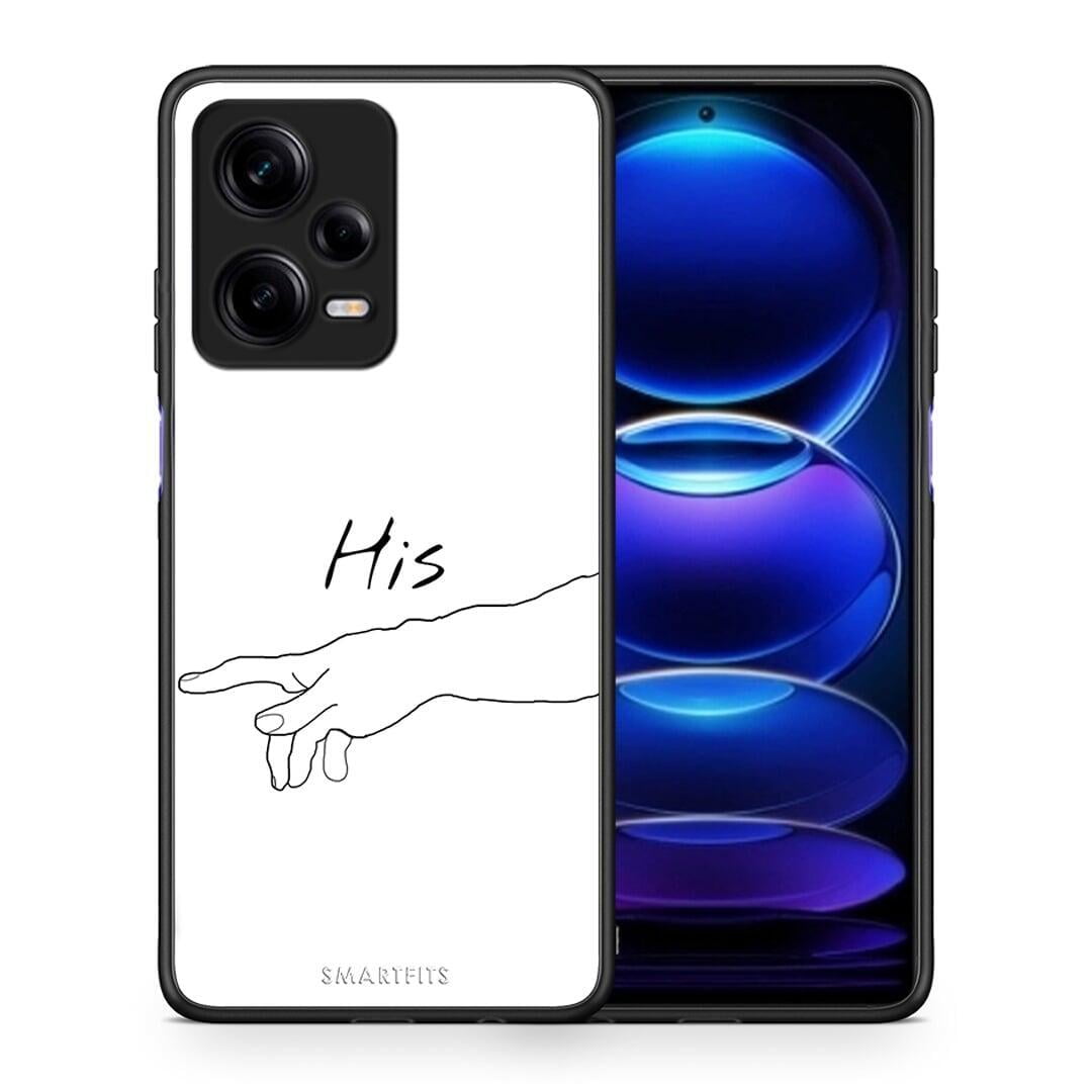 Θήκη Xiaomi Redmi Note 12 Pro 5G Aesthetic Love 2 από τη Smartfits με σχέδιο στο πίσω μέρος και μαύρο περίβλημα | Xiaomi Redmi Note 12 Pro 5G Aesthetic Love 2 Case with Colorful Back and Black Bezels