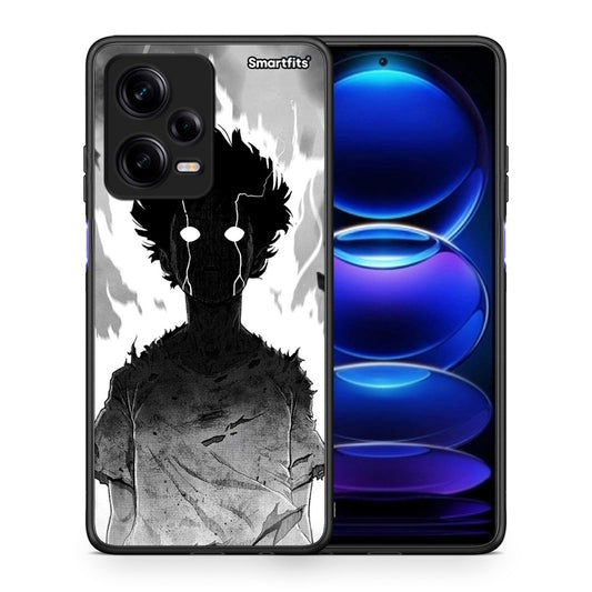 Θήκη Xiaomi Redmi Note 12 Pro 5G Anime Boy από τη Smartfits με σχέδιο στο πίσω μέρος και μαύρο περίβλημα | Xiaomi Redmi Note 12 Pro 5G Anime Boy Case with Colorful Back and Black Bezels