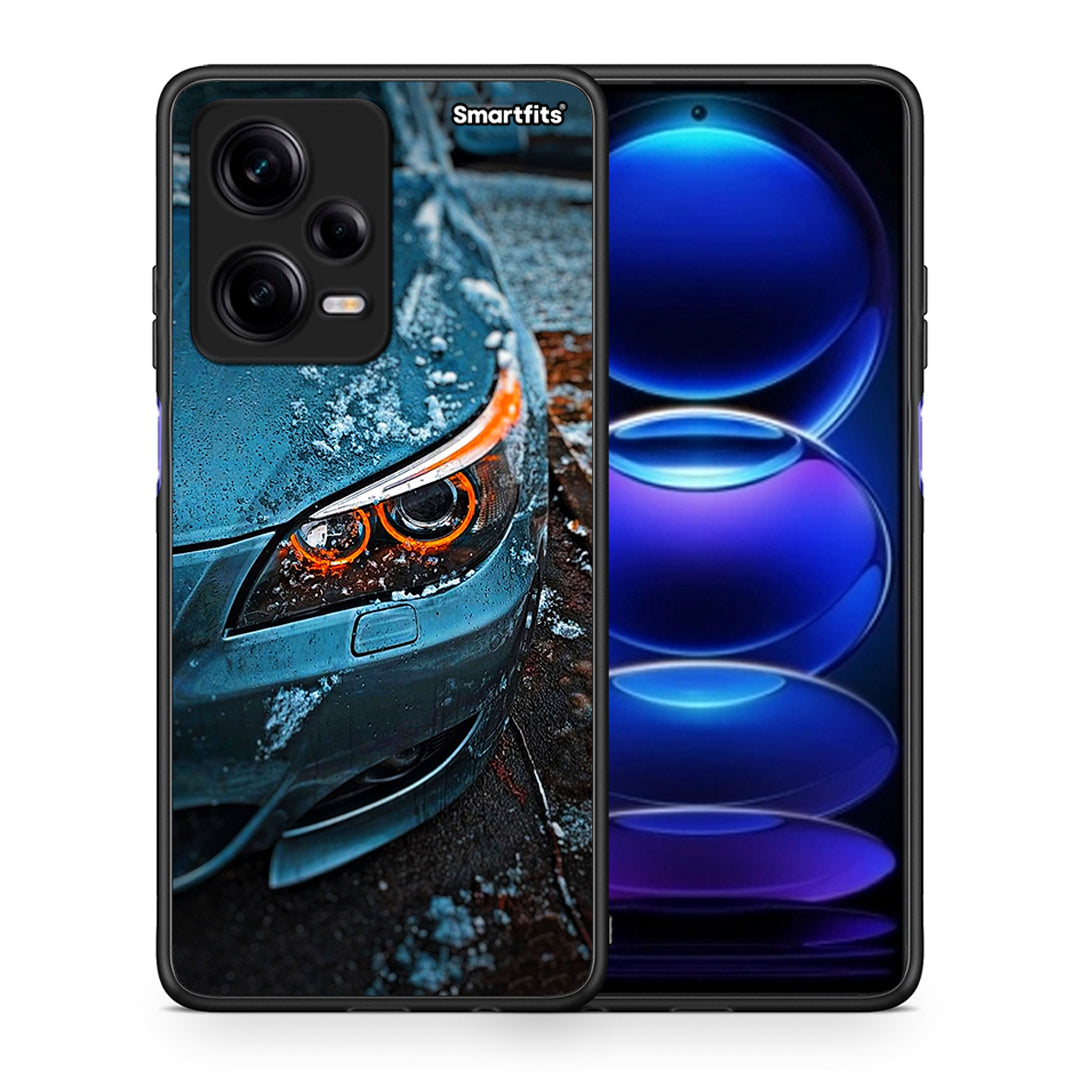 Θήκη Xiaomi Redmi Note 12 Pro 5G Bmw E60 από τη Smartfits με σχέδιο στο πίσω μέρος και μαύρο περίβλημα | Xiaomi Redmi Note 12 Pro 5G Bmw E60 Case with Colorful Back and Black Bezels