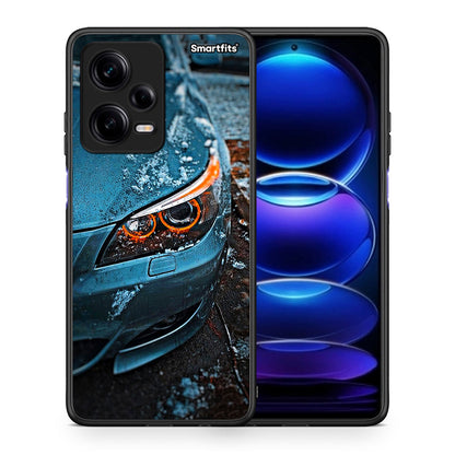 Θήκη Xiaomi Redmi Note 12 Pro 5G Bmw E60 από τη Smartfits με σχέδιο στο πίσω μέρος και μαύρο περίβλημα | Xiaomi Redmi Note 12 Pro 5G Bmw E60 Case with Colorful Back and Black Bezels